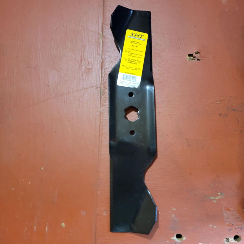 XHT Aftermarket Replacement Blade for MTD Two-B1MA2411 and One -B1MA2412
